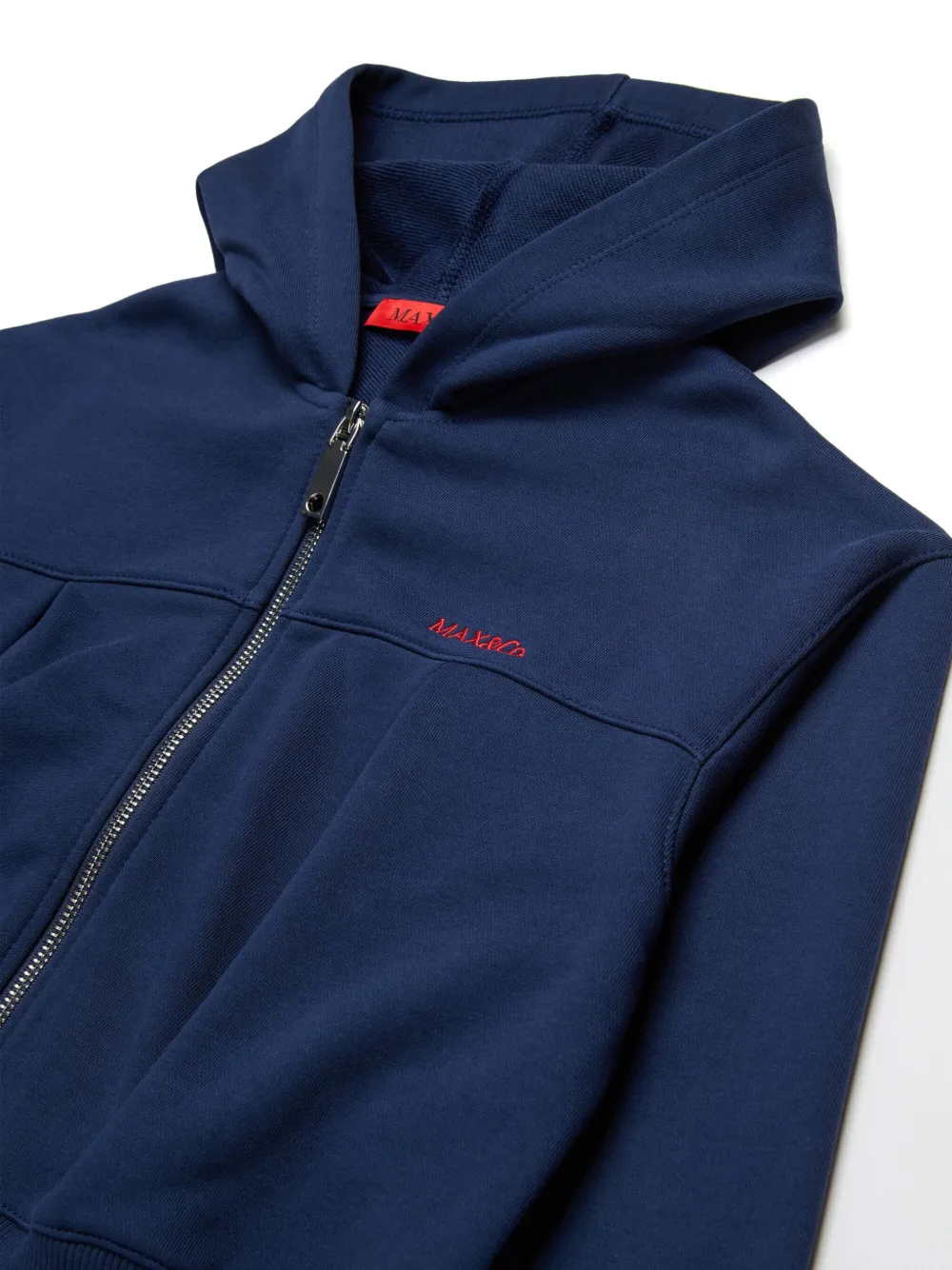 MAX&Co. Kids Jack met geborduurd logo Blauw
