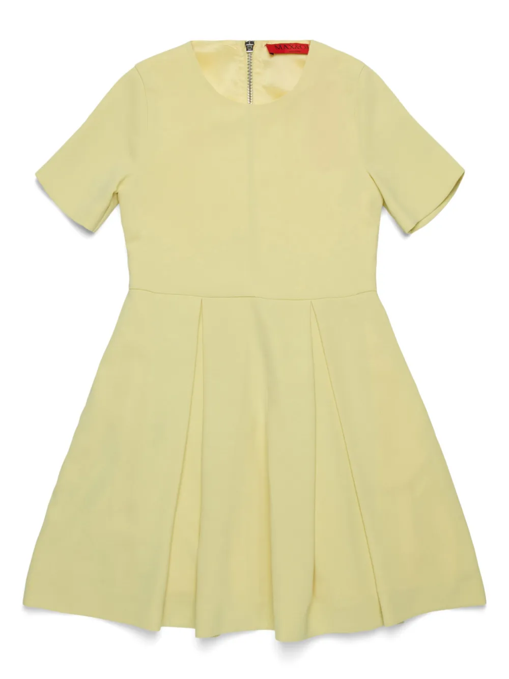 MAX&Co. Kids robe à design plissé | jaune | Image 1