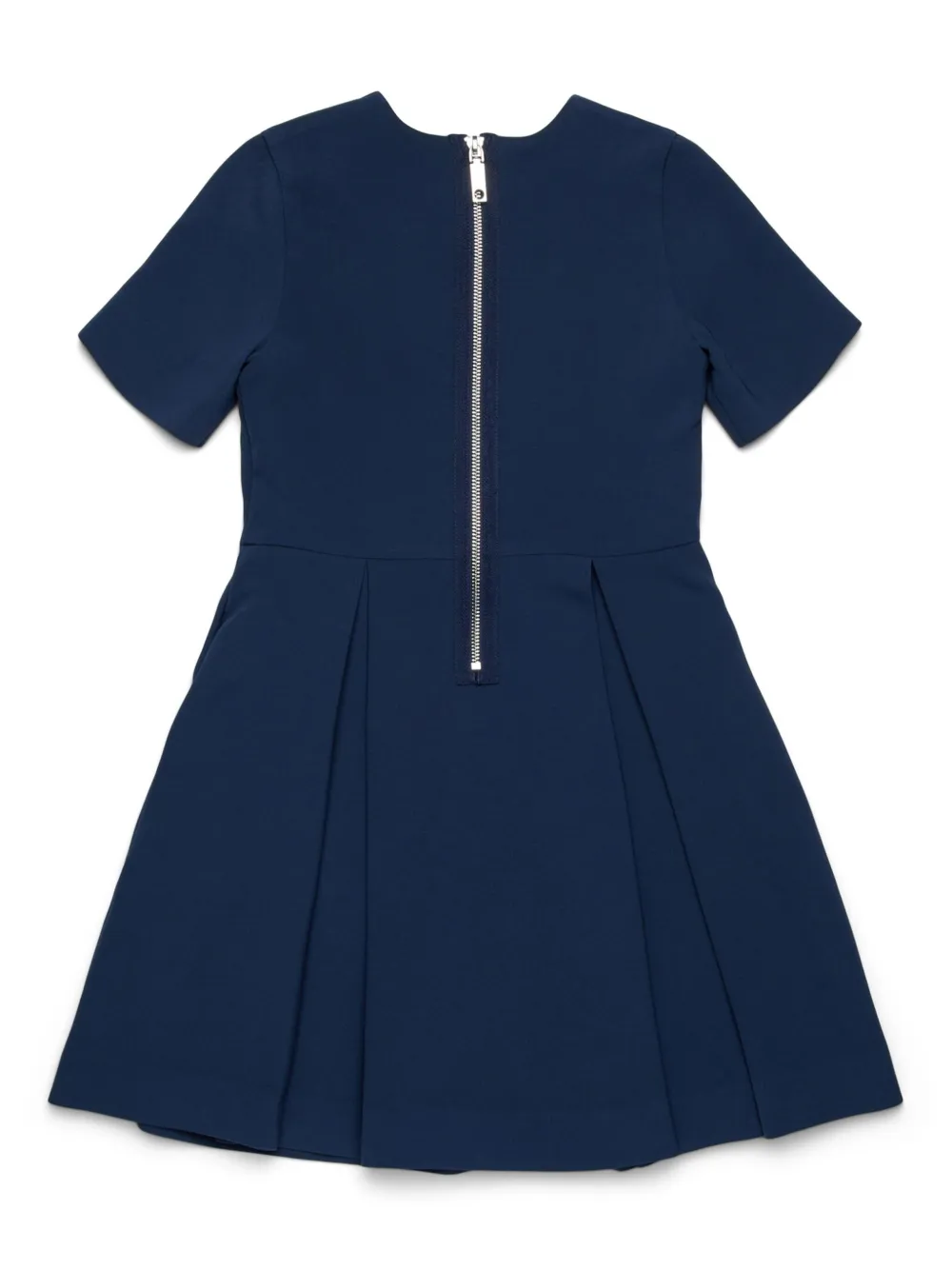 MAX&Co. Kids Geplooide jurk Blauw