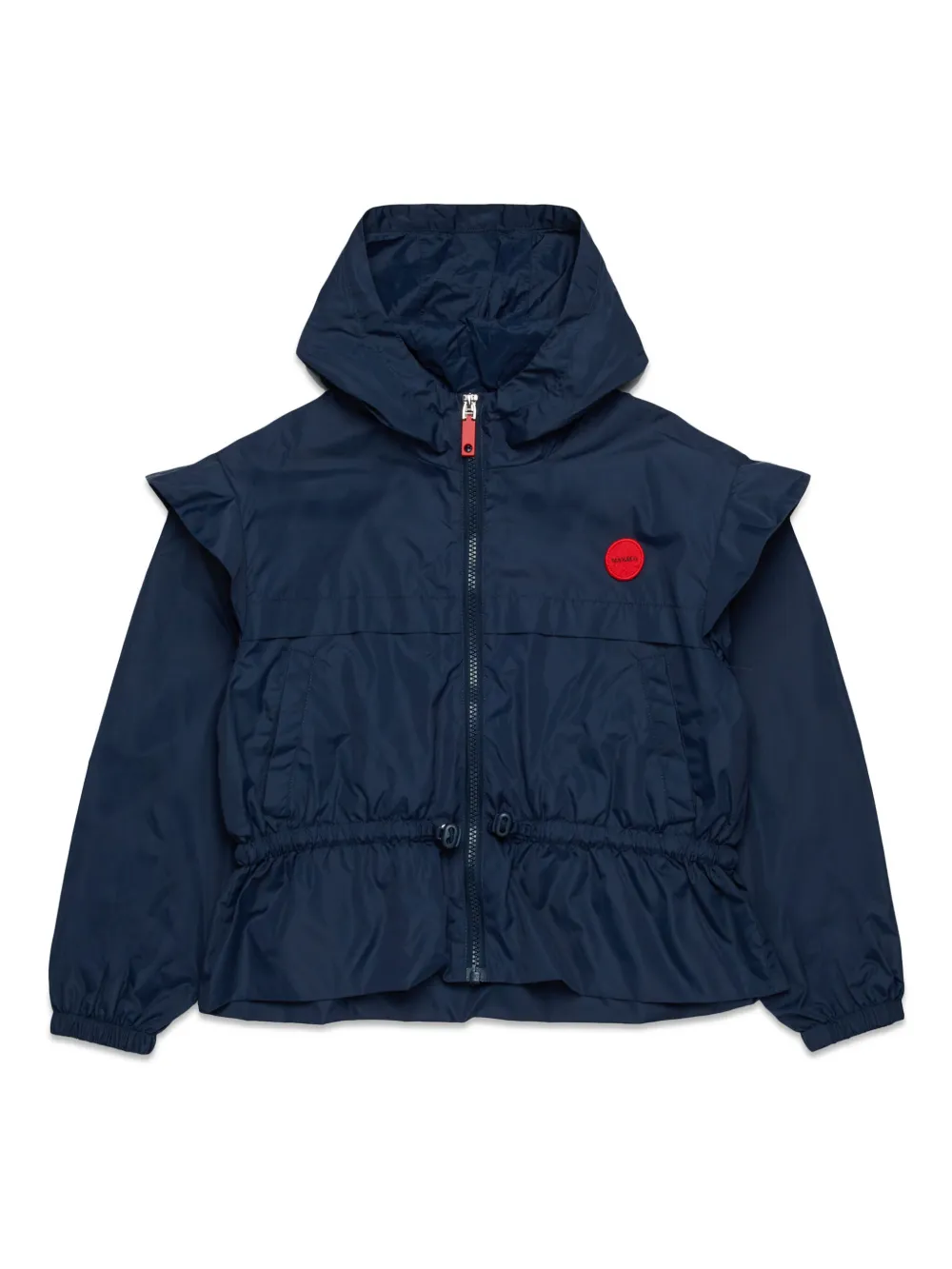 MAX&Co. Kids ruffle-trimmed jacket | Blue | Image 1