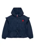 MAX&Co. Kids ruffle-trimmed jacket - Blue