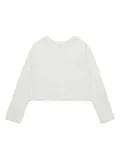 MAX&Co. Kids cotton cardigan - White