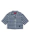 MAX&Co. Kids checkered shirt - Blue