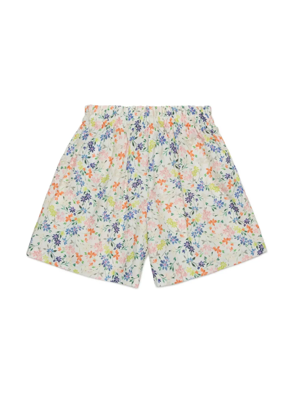 MAX&Co. Kids Shorts met bloemenprint - Wit