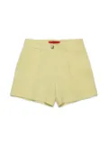 MAX&Co. Kids pressed crease shorts - Yellow