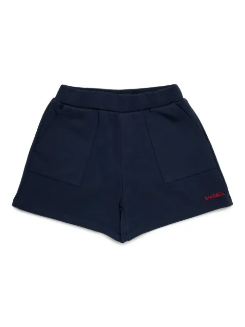 MAX&Co. Kids logo-embroidered shorts