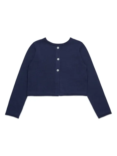 MAX&Co. Kids heart-embroidered cardigan