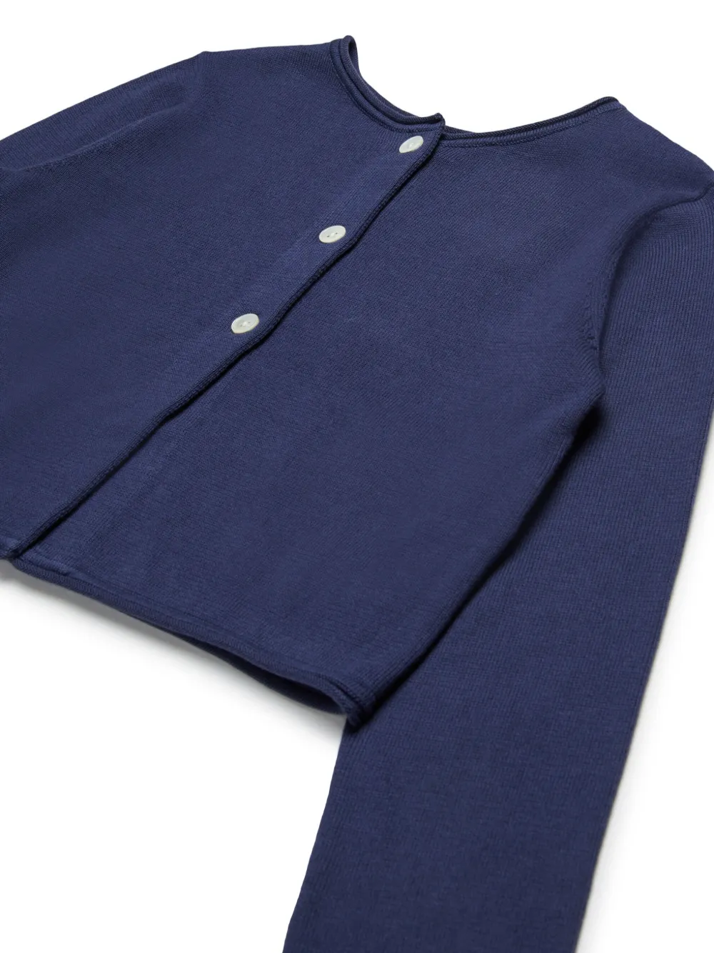MAX&Co. Kids Vest met geborduurd hart Blauw
