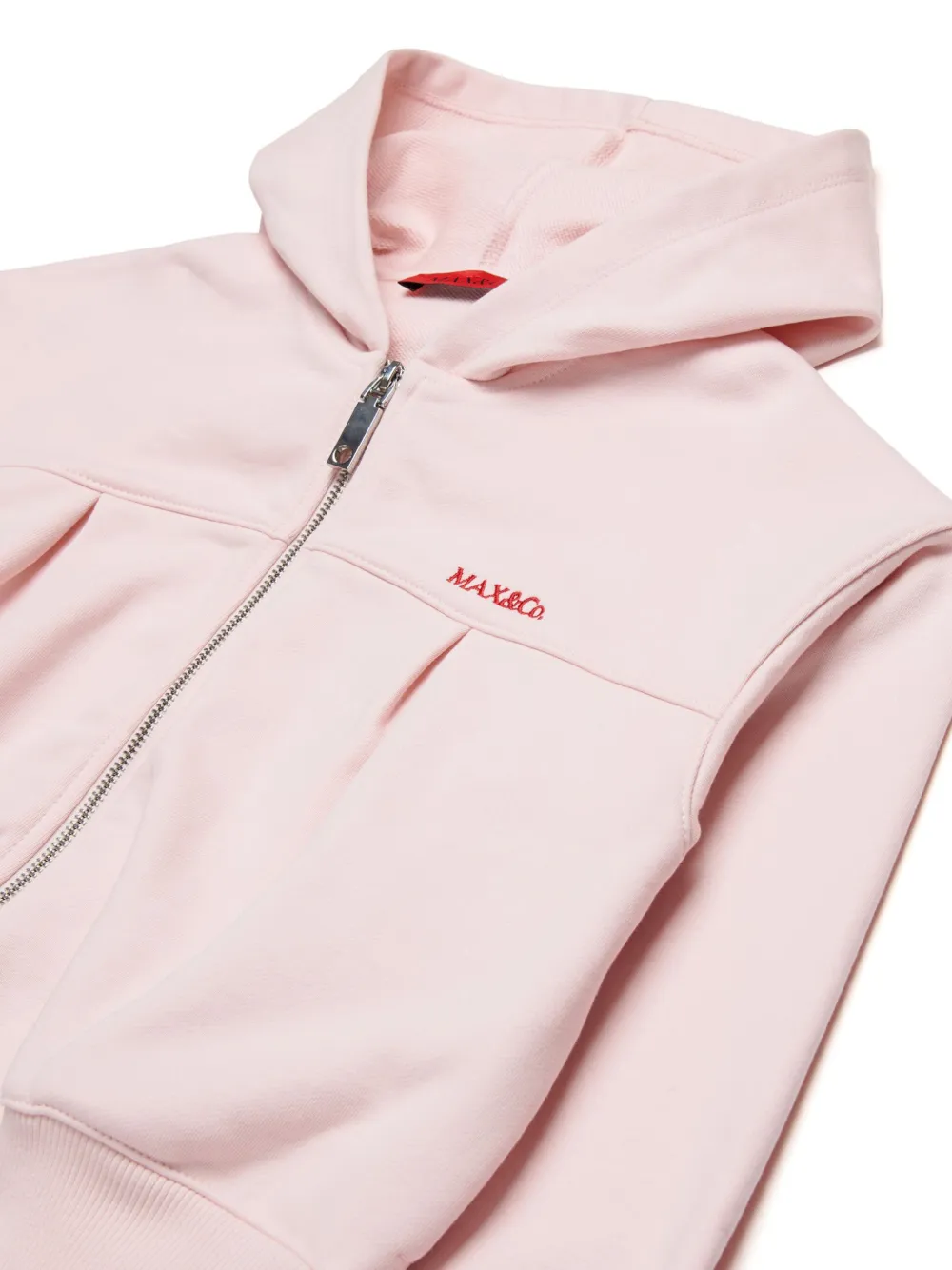 MAX&Co. Kids Jack met geborduurd logo Roze