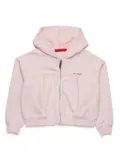 MAX&Co. Kids logo-embroidered jacket - Pink