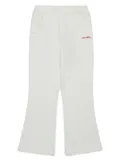 MAX&Co. Kids logo-embroidered track pants - White