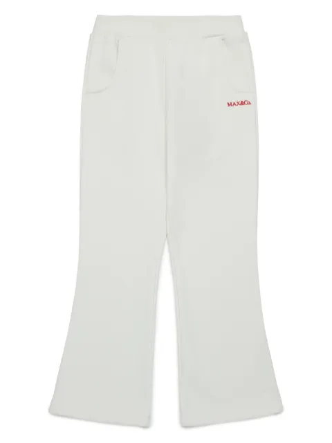 MAX&Co. Kids pants con logo bordado