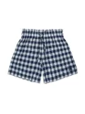 MAX&Co. Kids checked shorts - Blue