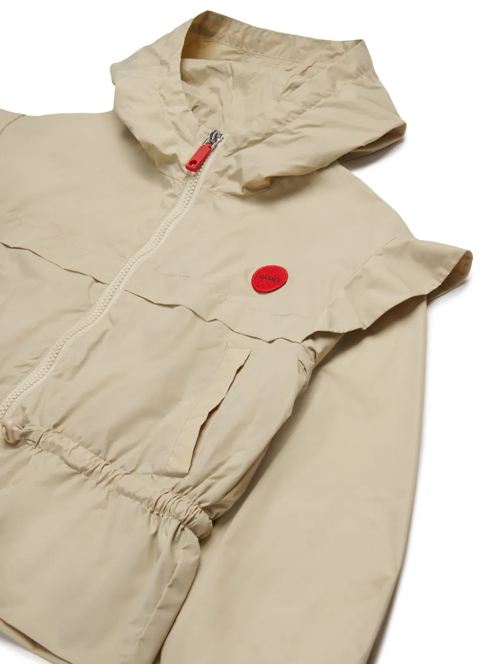 MAX&Co. Kids Jack met ruches-detail Beige