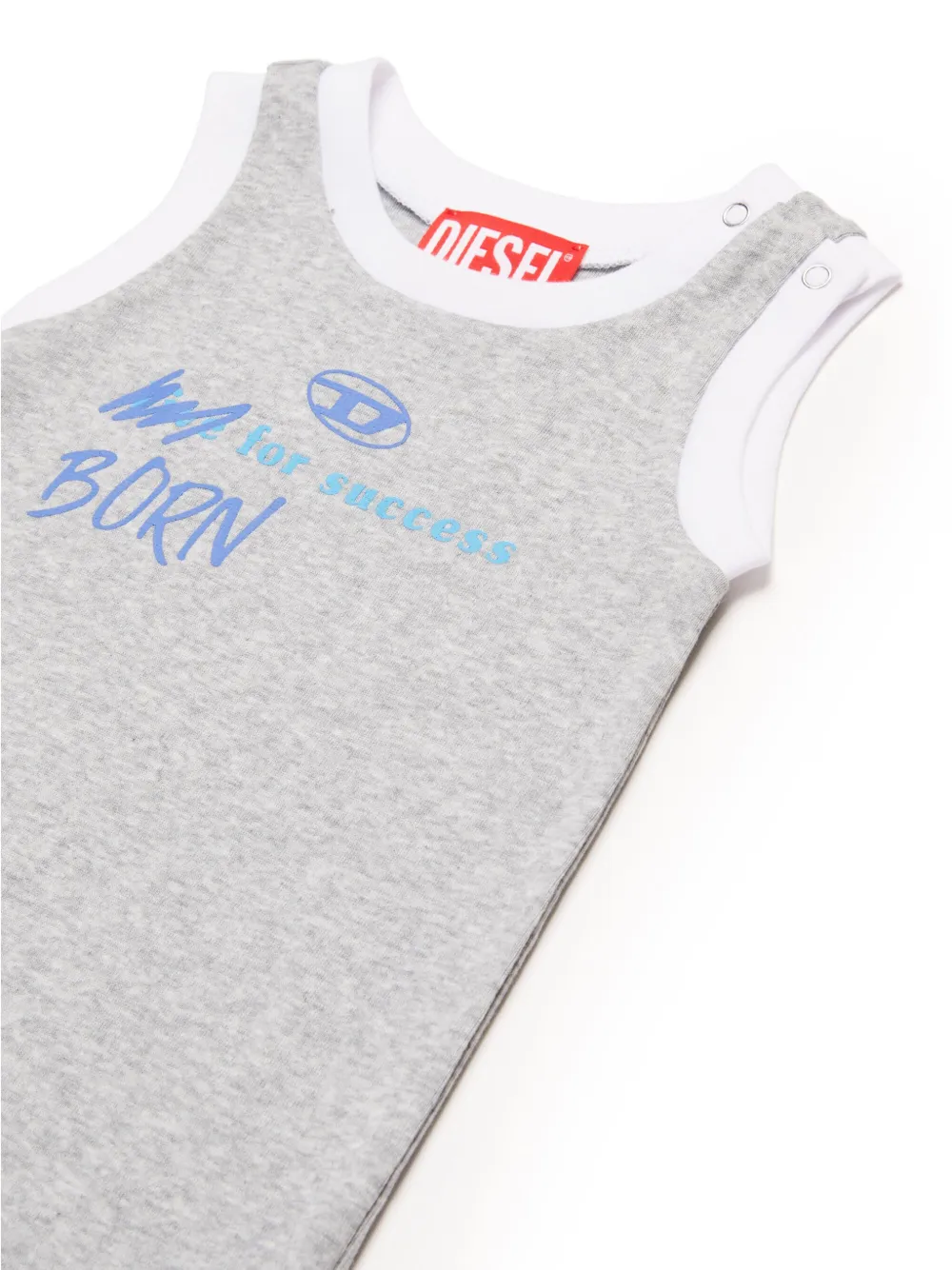 Diesel Kids Jurbit-NB romper Grijs