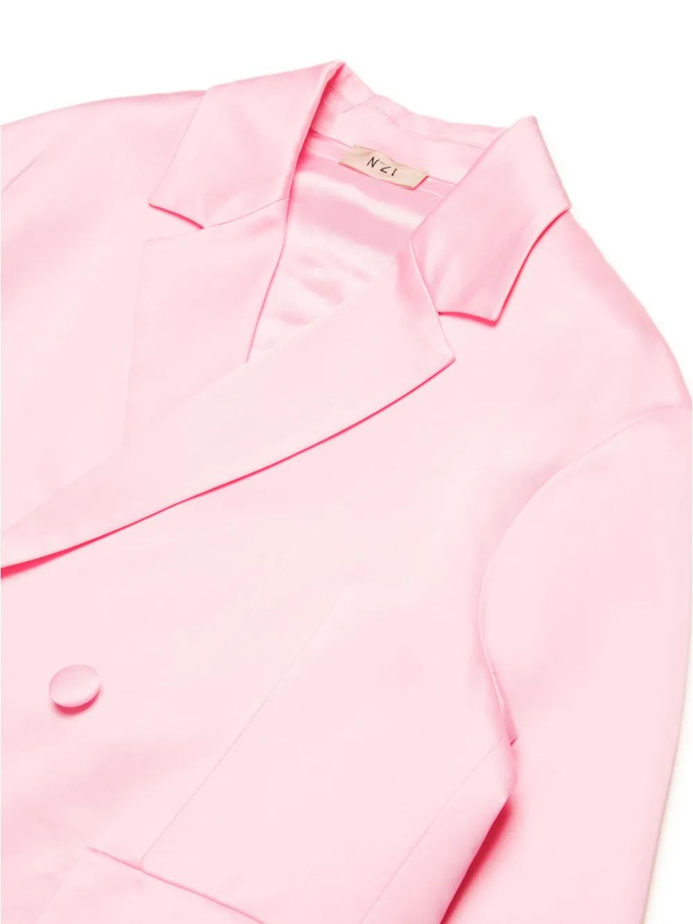 Nº21 Kids Blazer met dubbele rij knopen Roze