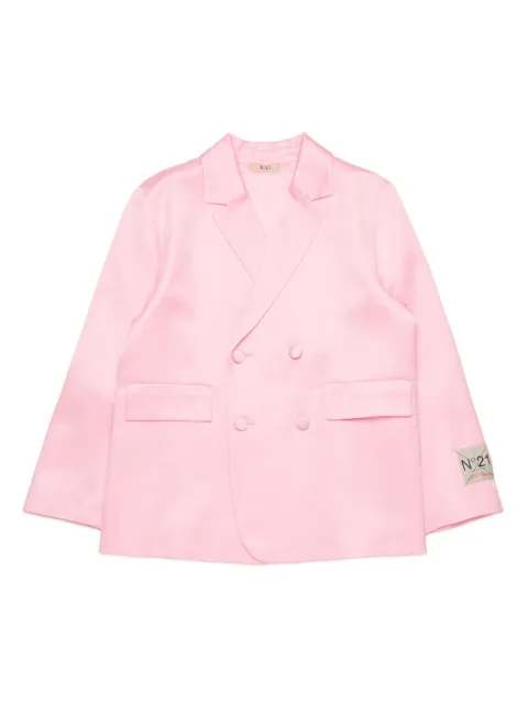 Nº21 Kids blazer con doble botonadura