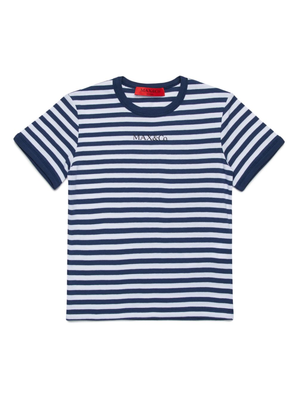 MAX&Co. Kids striped T-shirt - Blue