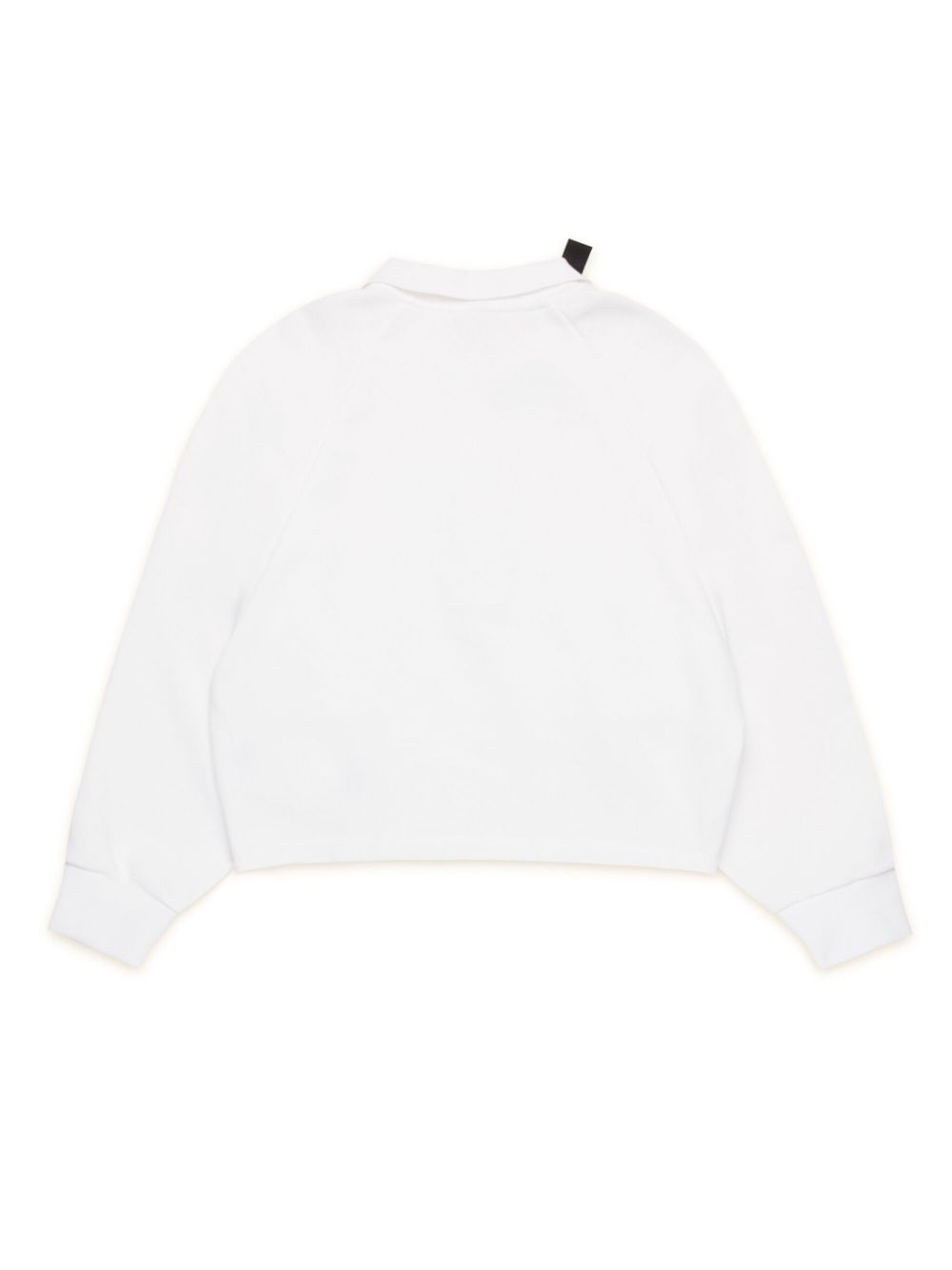 Nº21 Kids button placket sweatshirt - Wit