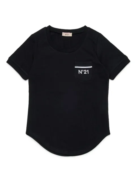 Nº21 Kids logo-print cotton T-shirt