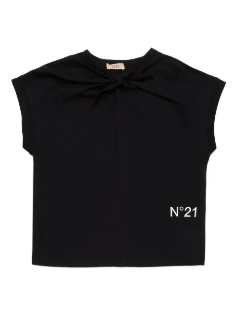 Nº21 Kids logo-print T-shirt