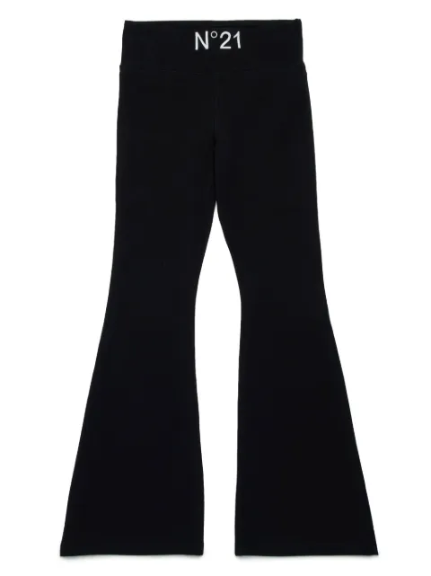 Nº21 Kids pantalon de jogging à coupe évasée