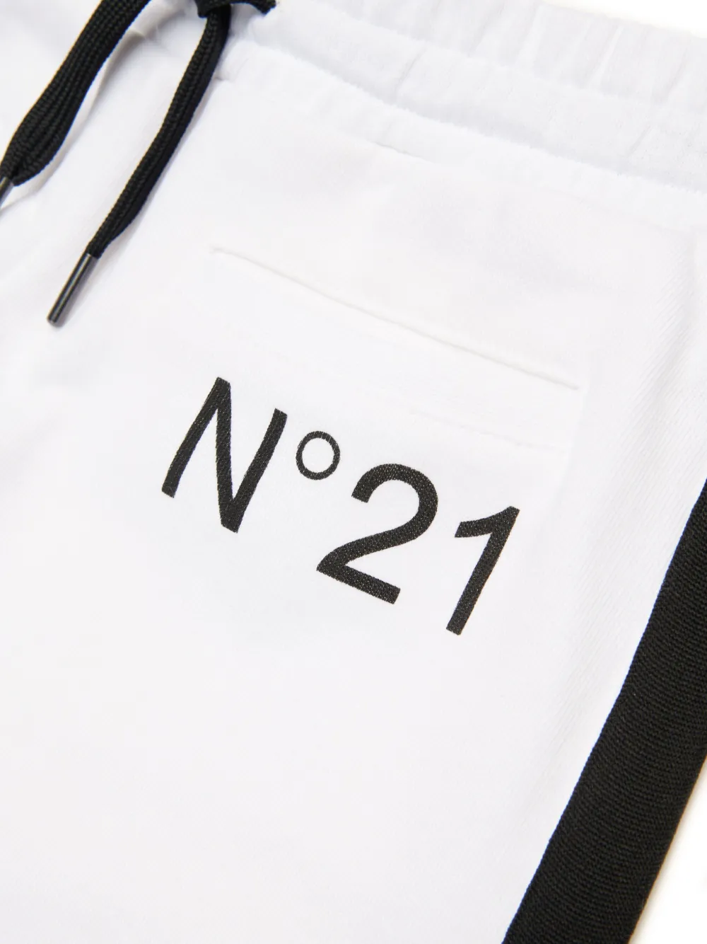 N°21 Logo-print Track Pants In White
