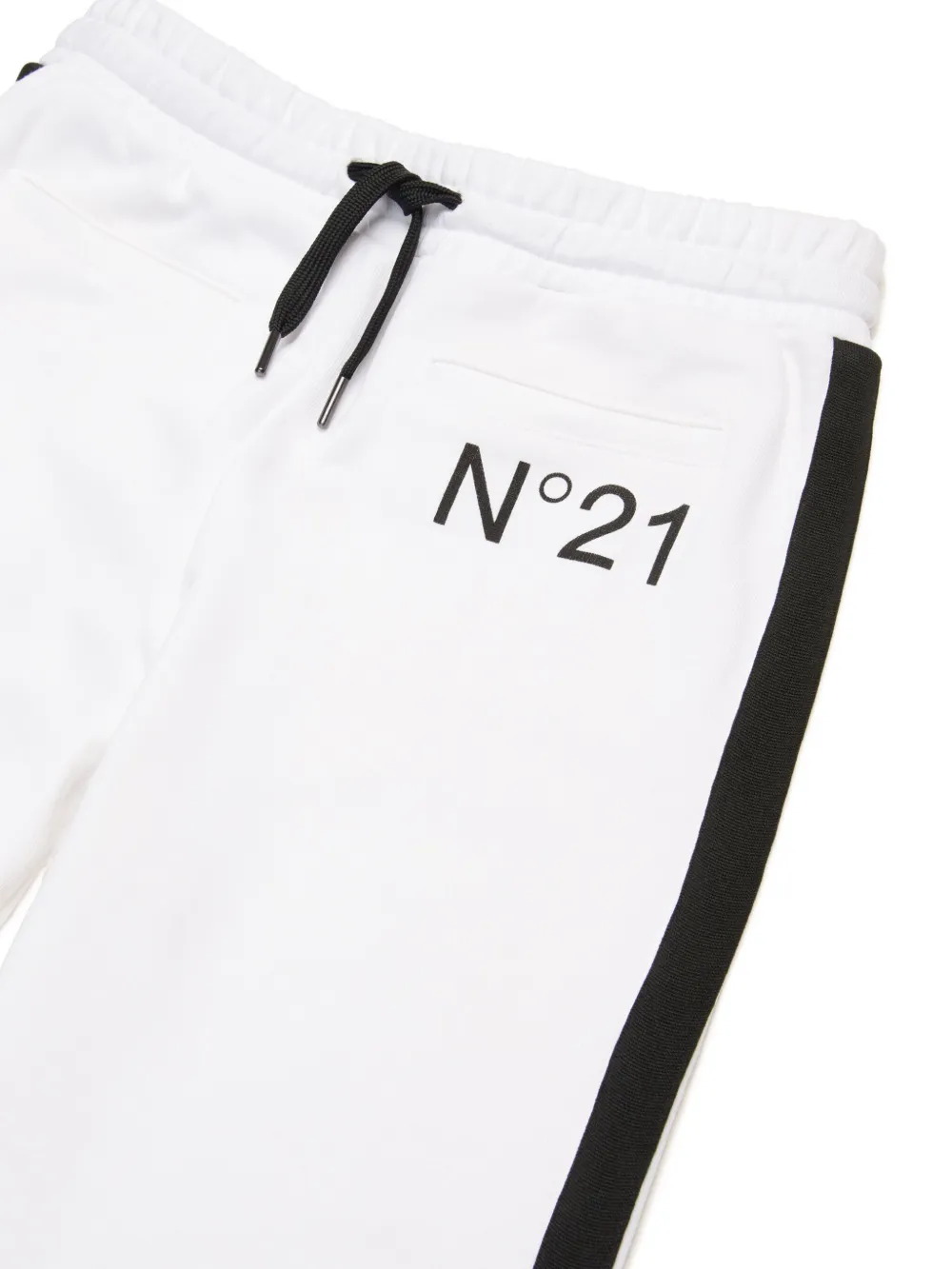 N°21 Logo-print Track Pants In White