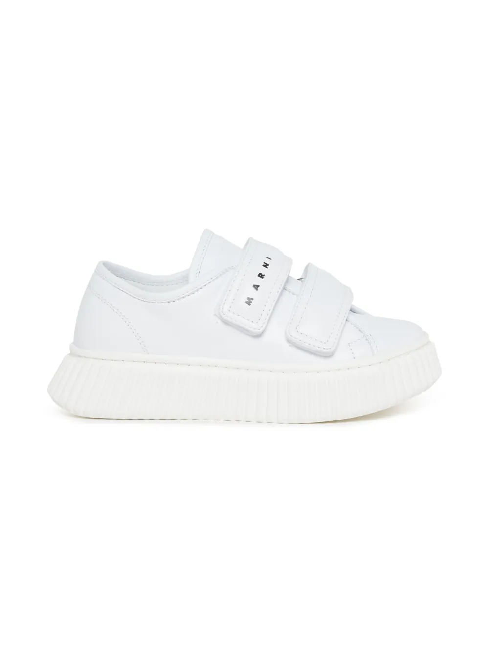 Marni Kids leather sneakers White