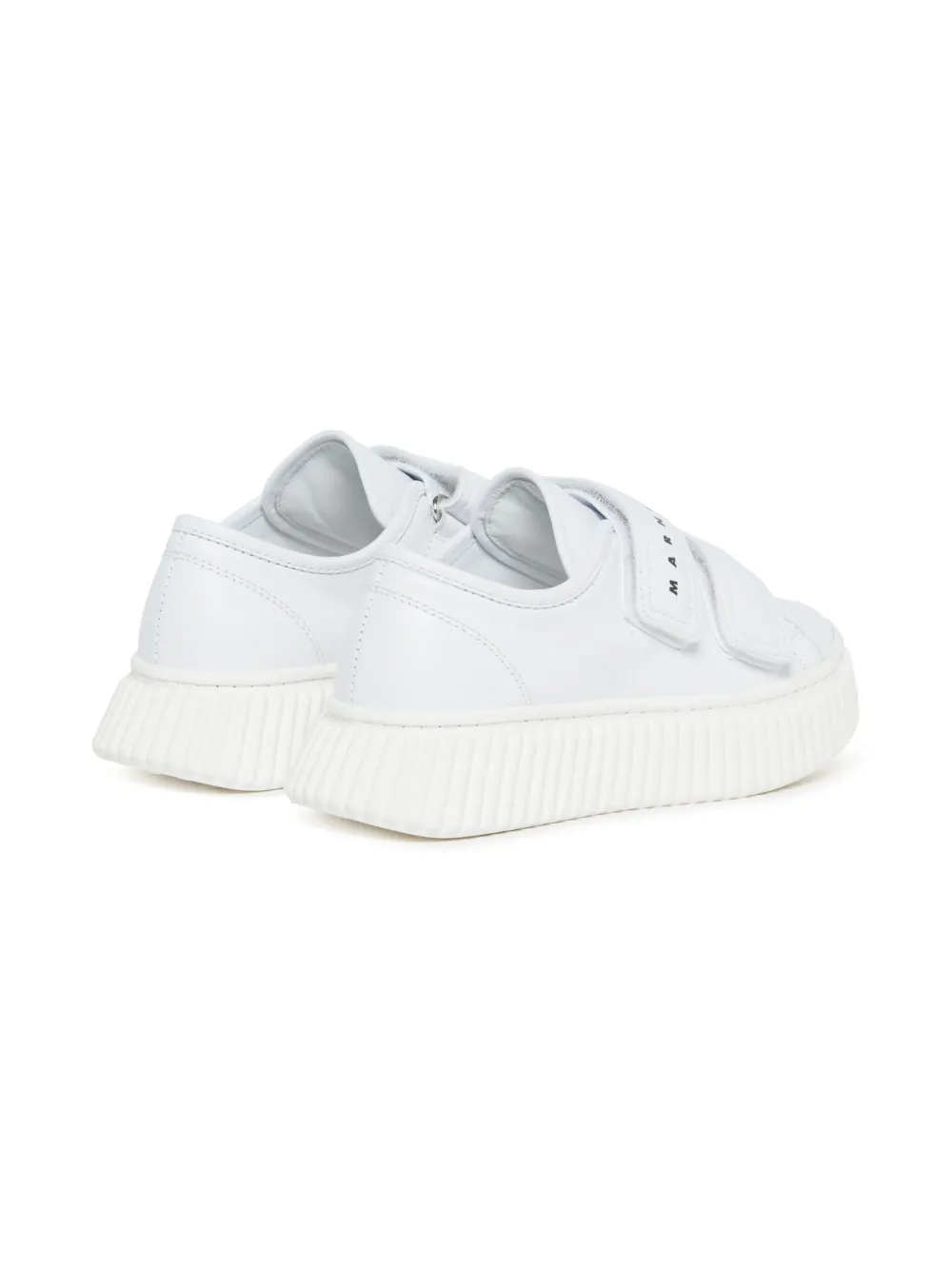 Marni Kids leather sneakers White