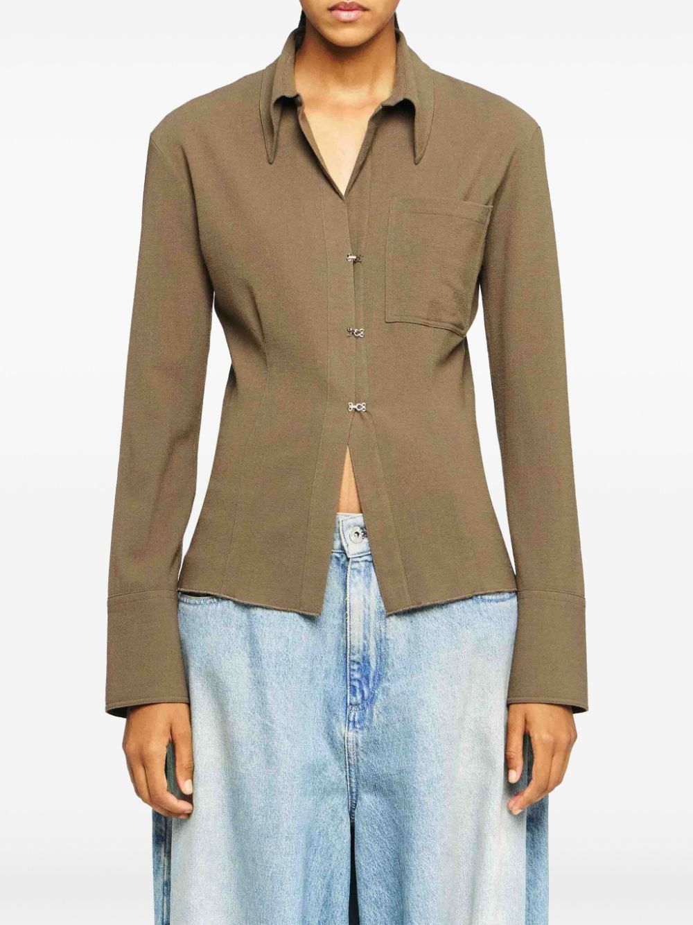 JW Anderson slim waist blouse Women