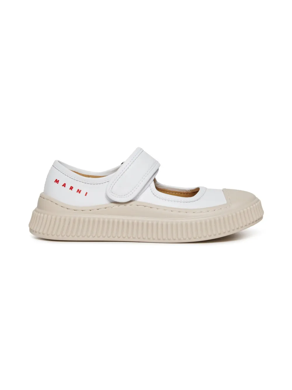 Marni Kids Mary Jane trainers - Wit