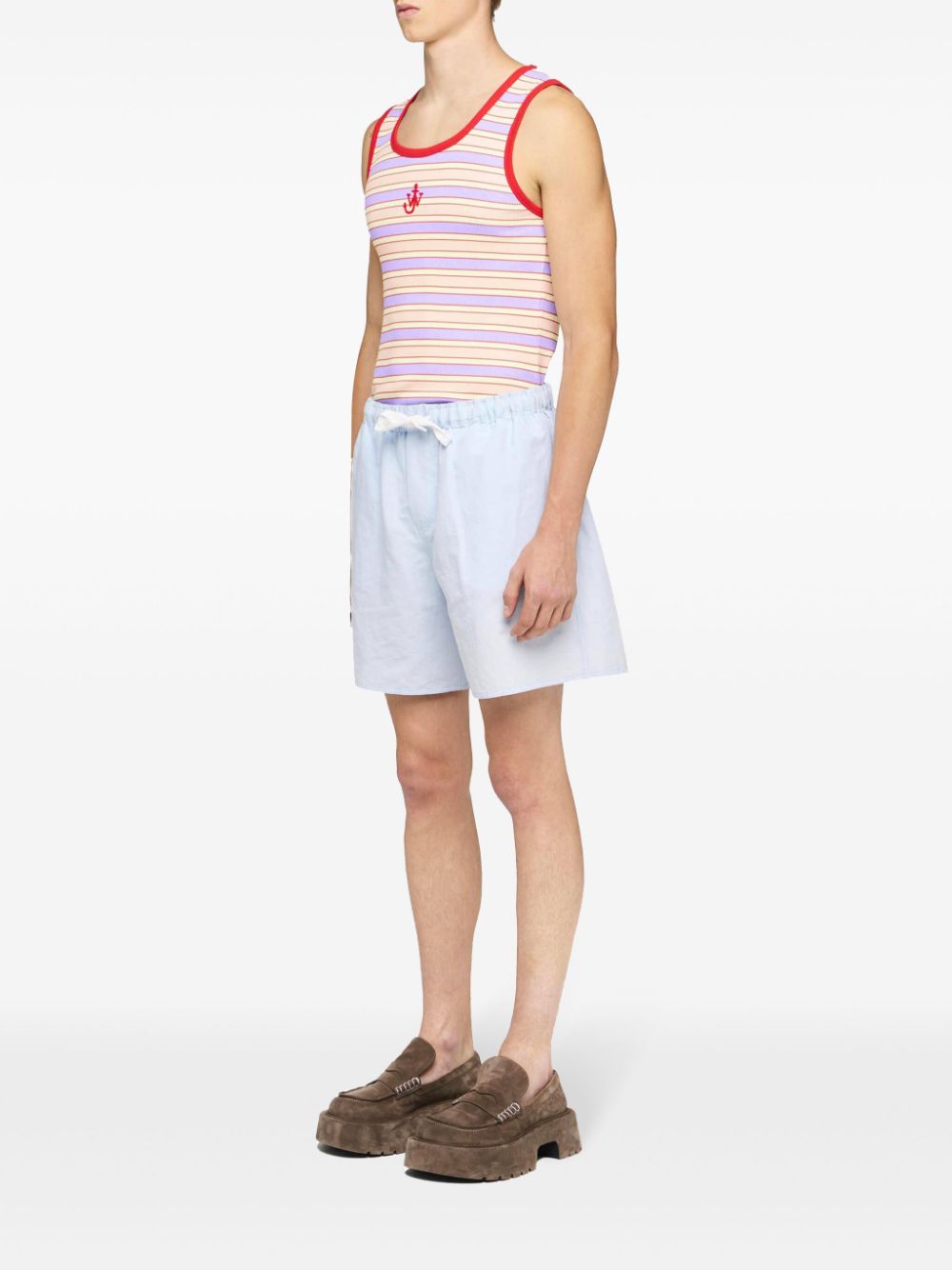 JW Anderson Shorts met trekkoord - Blauw