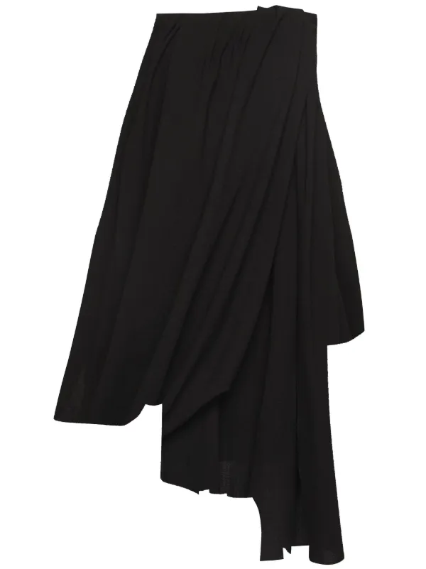 JW Anderson Draped Mini Dress in Black