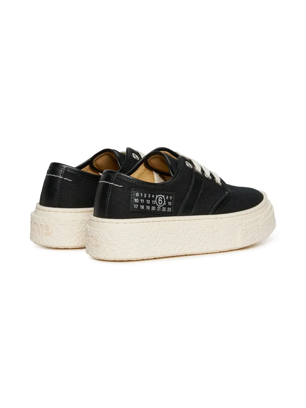 MM6 Maison Margiela Kids MM6 sneakers Zwart