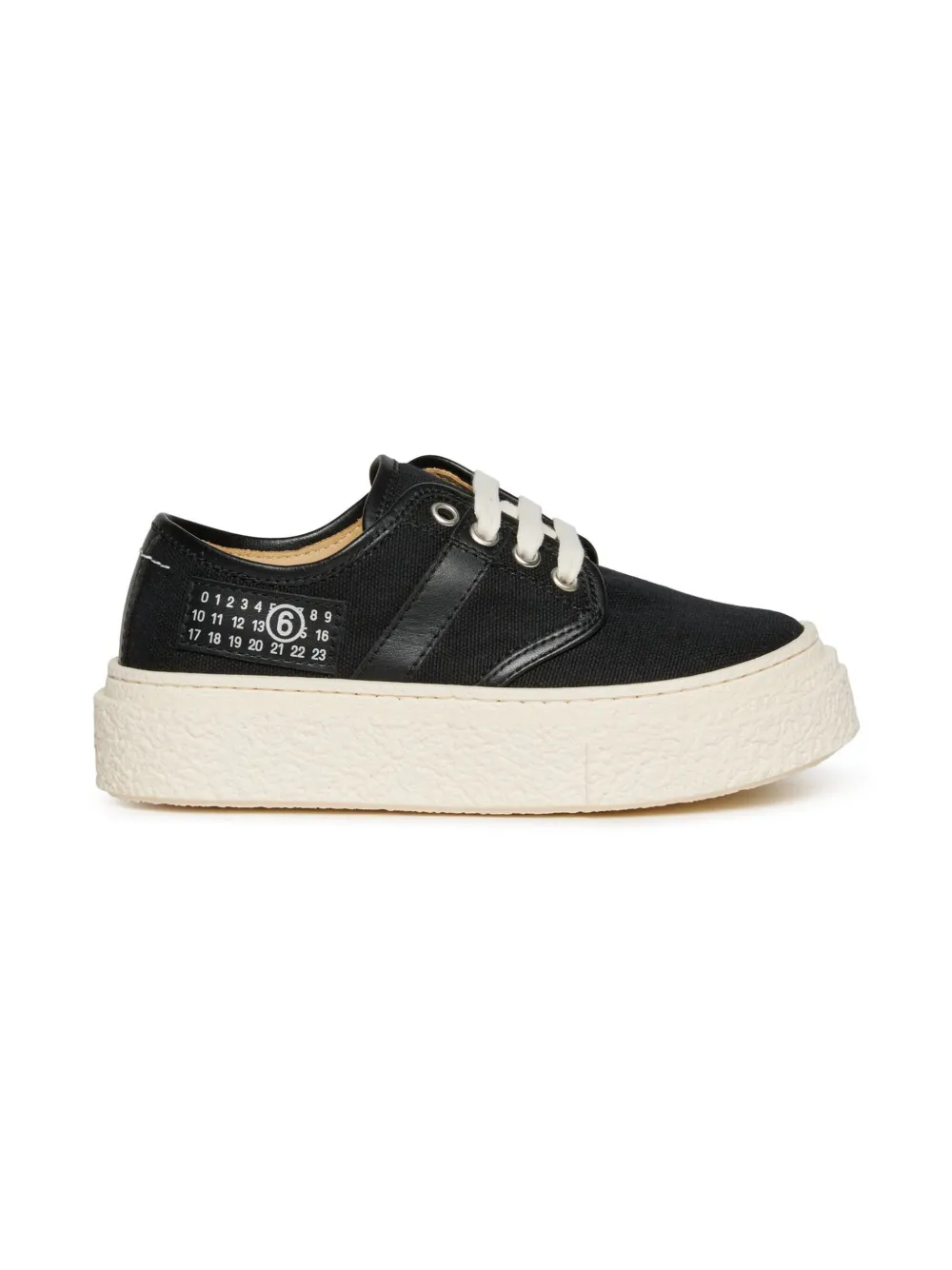 MM6 Maison Margiela Kids MM6 sneakers Zwart