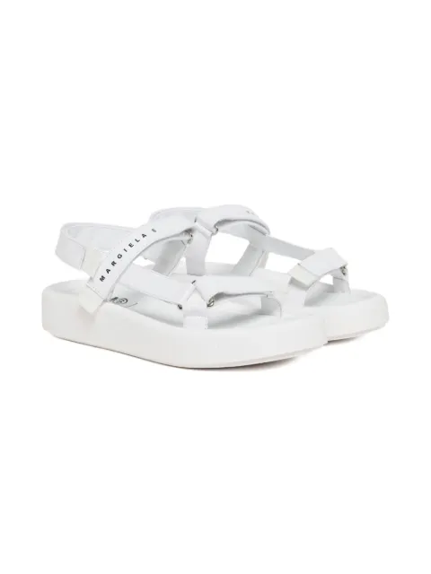 MM6 Maison Margiela Kids leather sandals