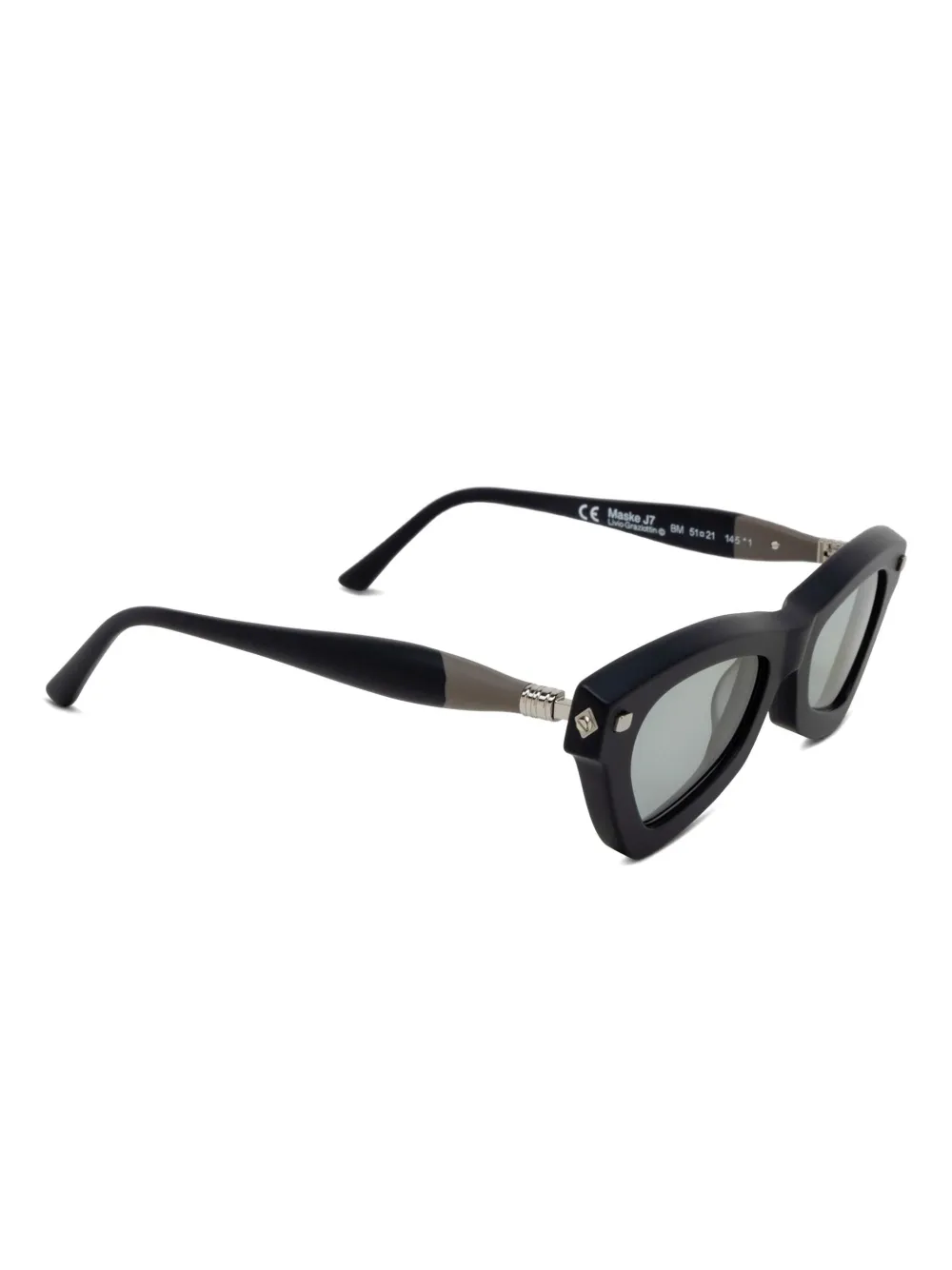 Kuboraum J7 geometric-frame sunglasses | Men | Image 2