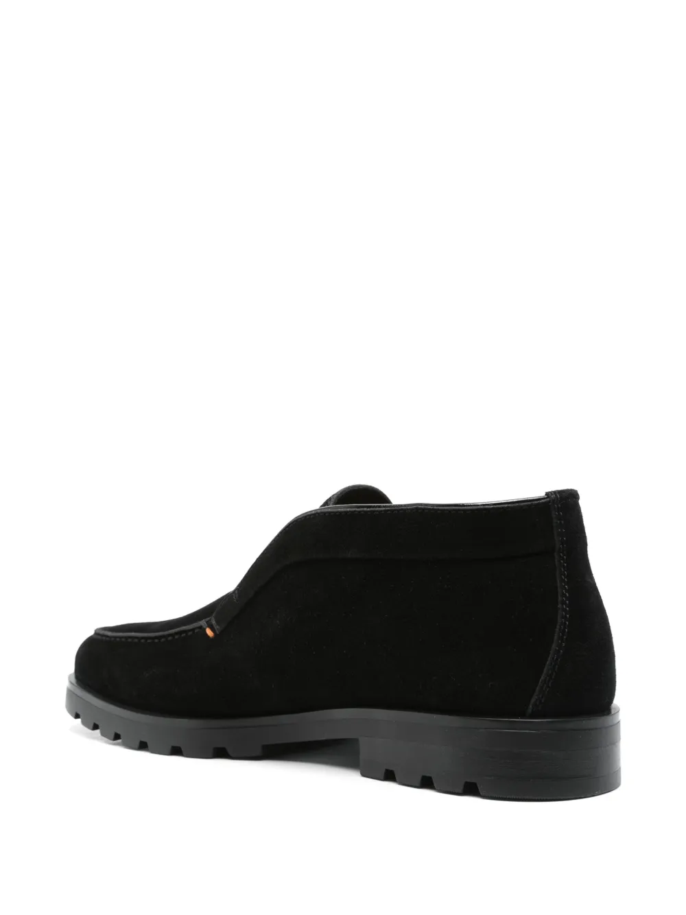 Santoni Suède laarzen Zwart