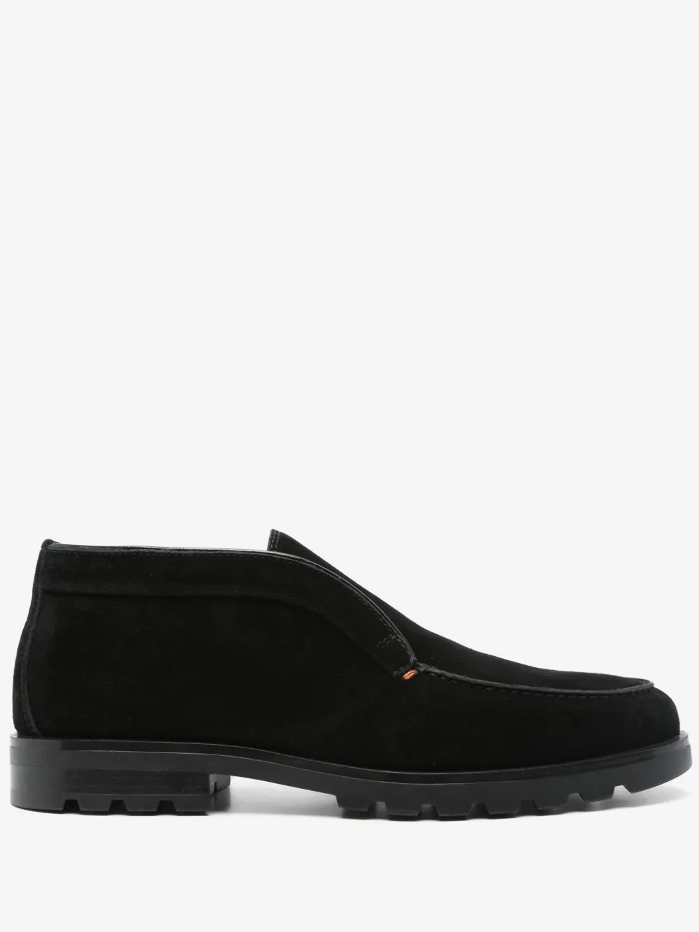Santoni suede boots | Black | Image 1