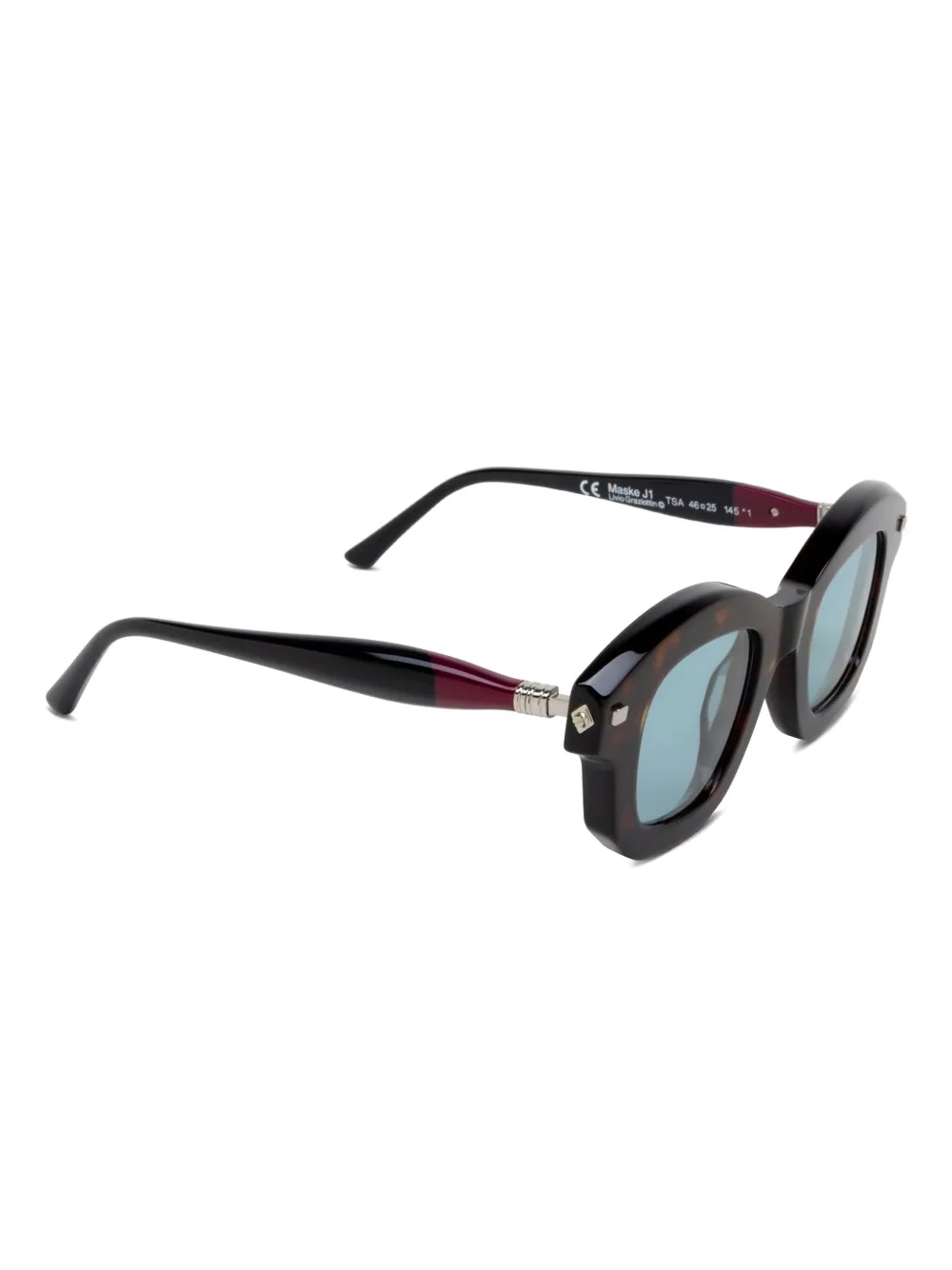Kuboraum J1 tortoiseshell sunglasses | Men | Image 2