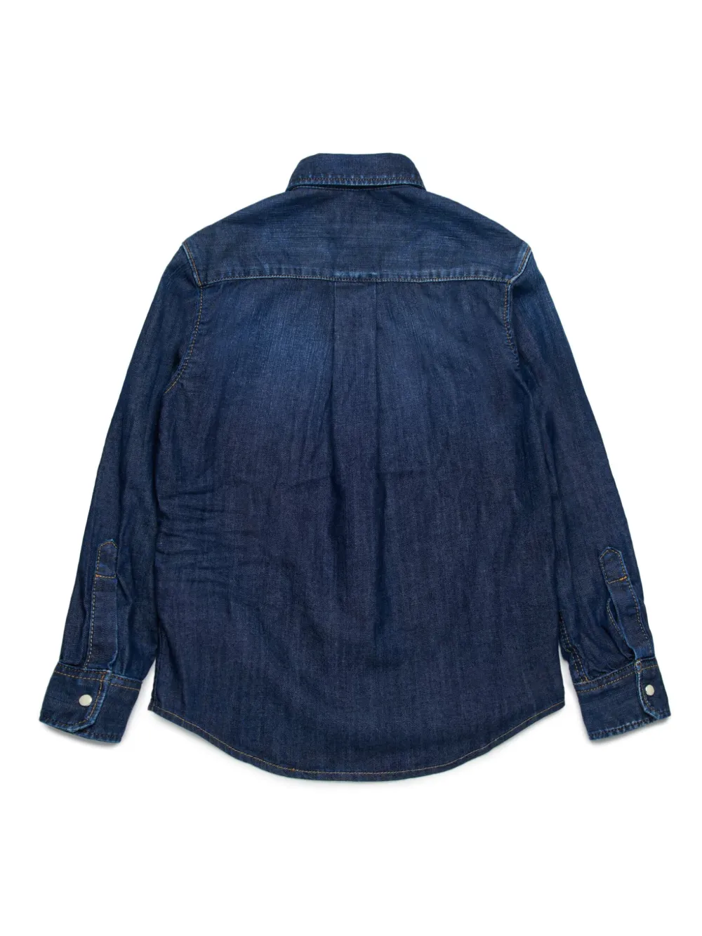 DSQUARED2 KIDS Overhemd met sterapplicatie - Blauw