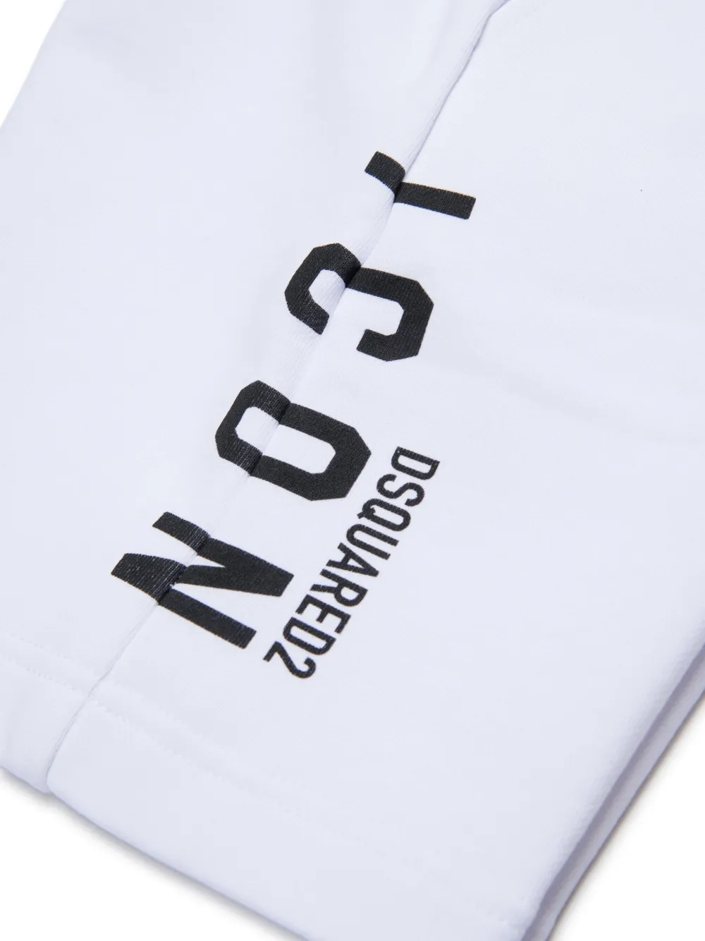 DSQUARED2 KIDS Trainingsshorts met Icon-logo Wit