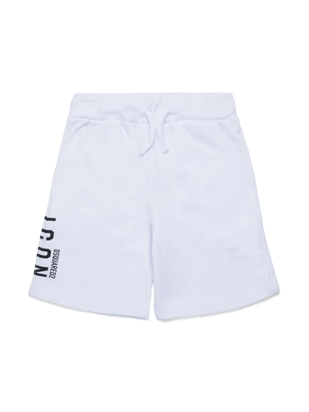 DSQUARED2 KIDS Trainingsshorts met Icon-logo Wit