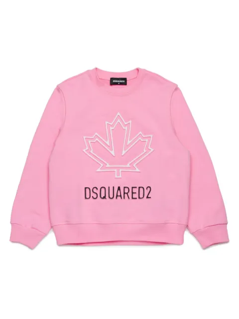 DSQUARED2 KIDS logo-embossed sweatshirt