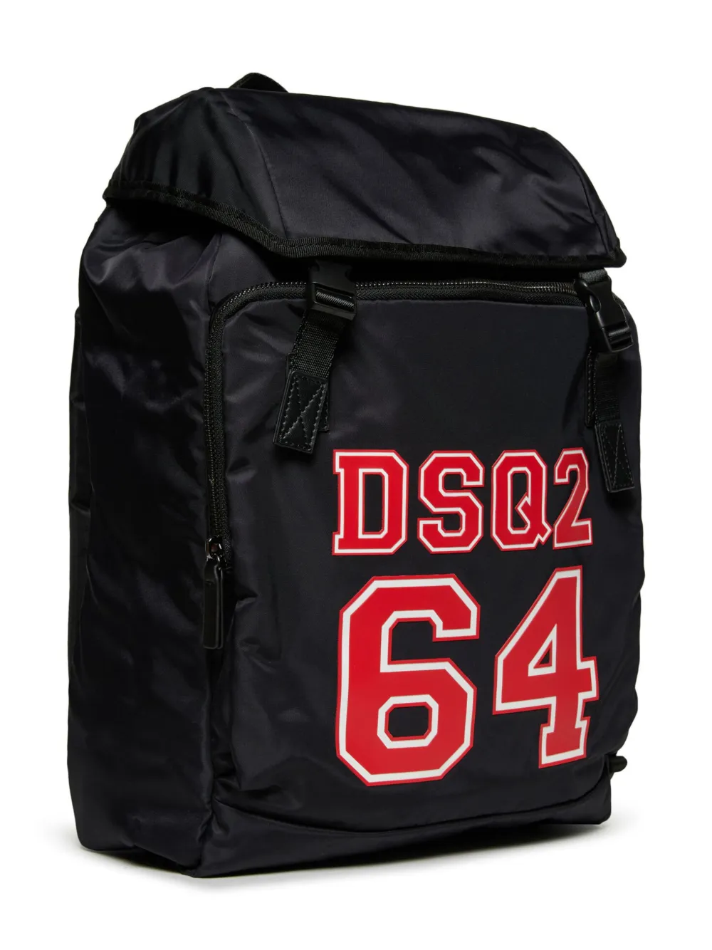 DSQUARED2 KIDS Rugzak met universiteitsprint Zwart