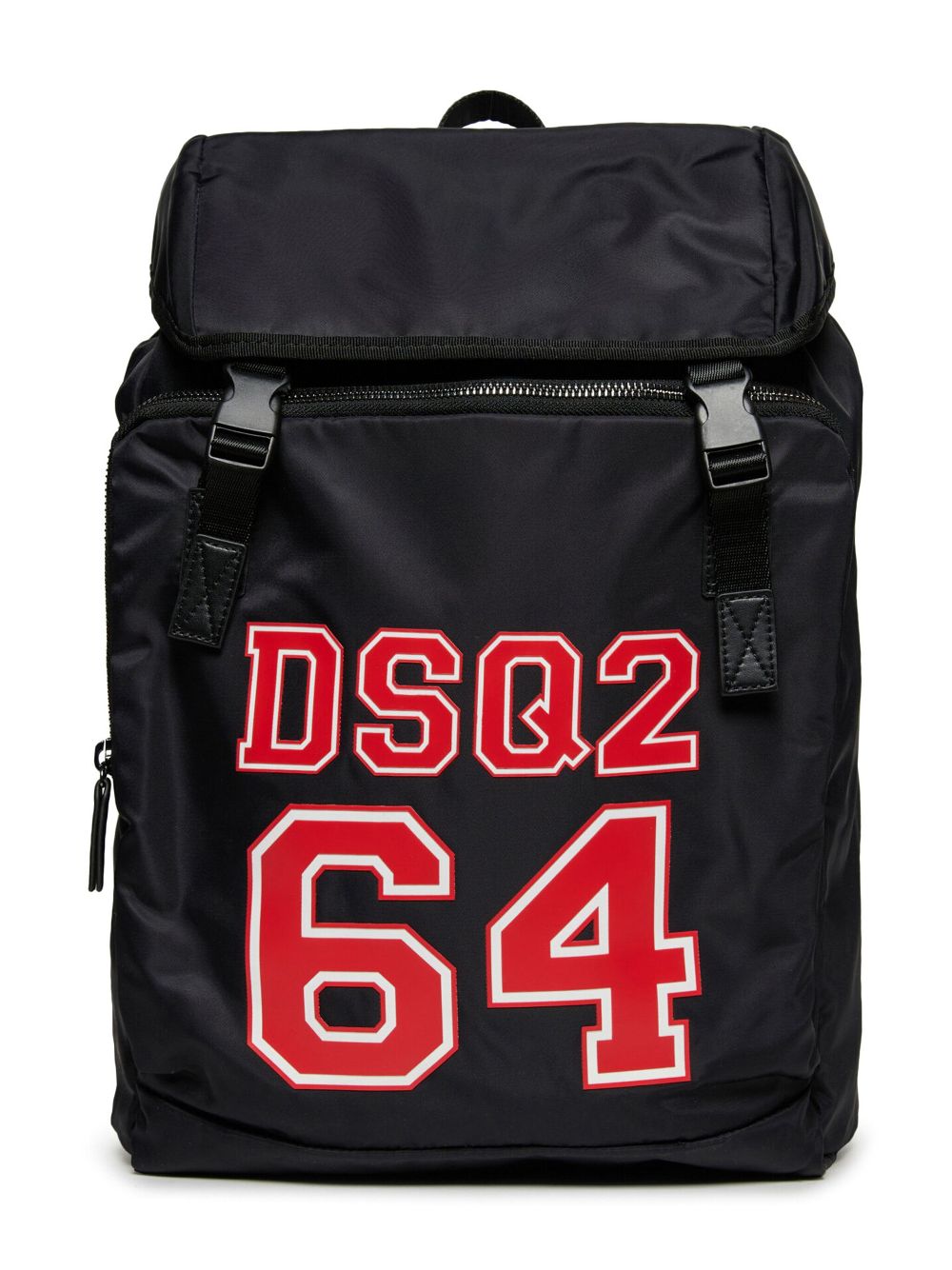 DSQUARED2 KIDS varsity-print backpack - Black