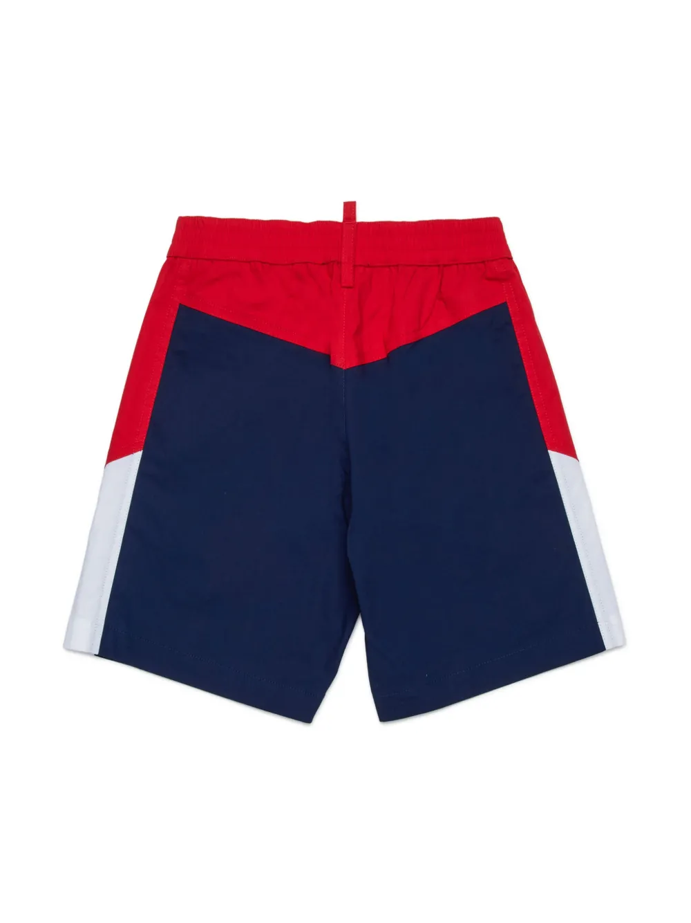 DSQUARED2 KIDS Trainingsshorts met colourblocking - Blauw