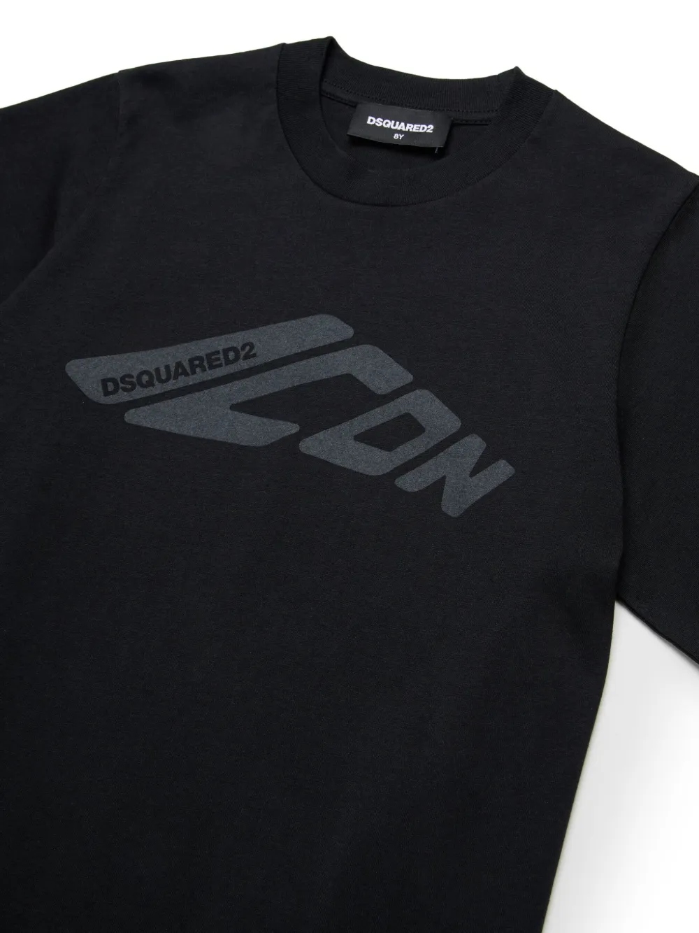 DSQUARED2 KIDS Fit-Icon T-shirt Zwart