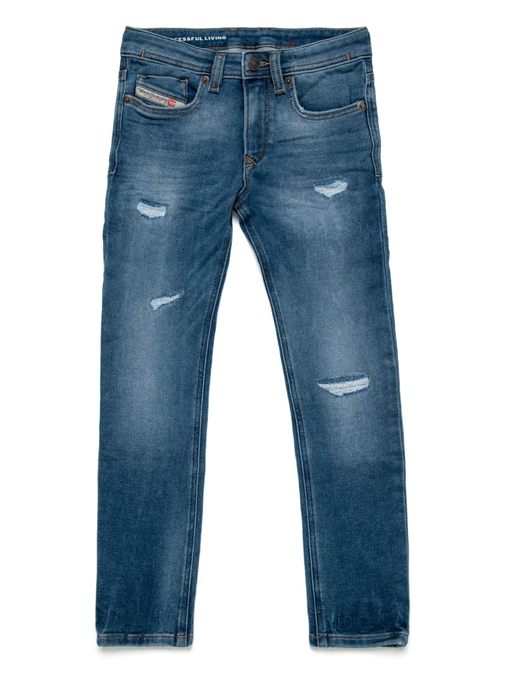 Diesel Kids Jeans Blauw